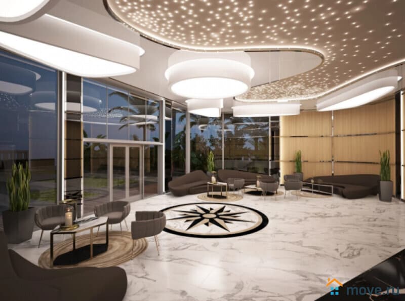 1-комн. апартаменты, 36 м²