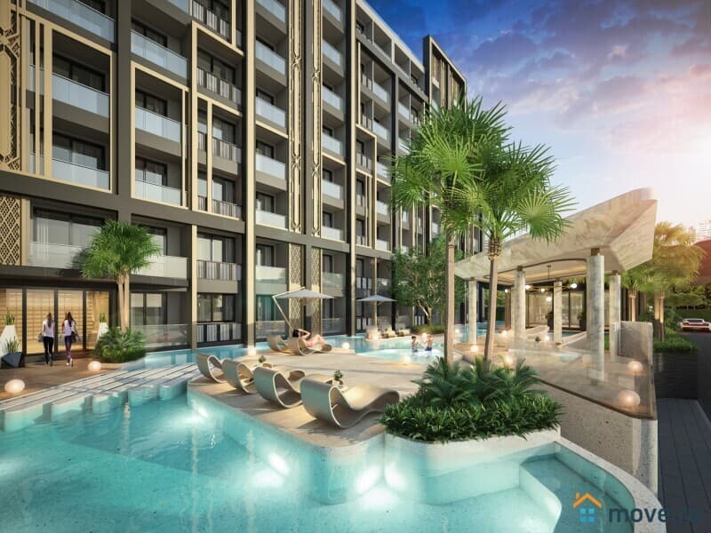 2-комн. апартаменты, 34 м²