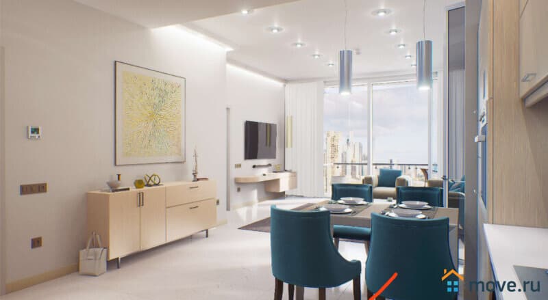 2-комн. апартаменты, 74 м²