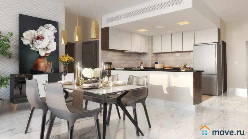 1-комн. апартаменты, 33.6 м²