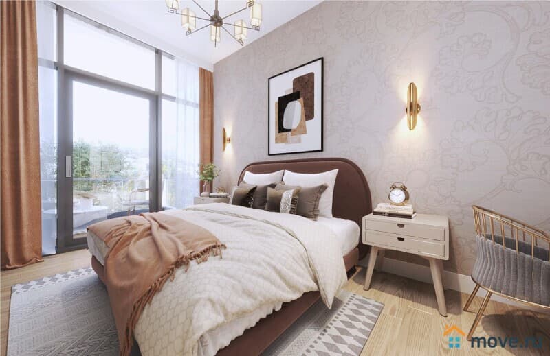 1-комн. апартаменты, 33.6 м²