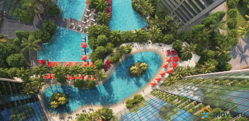 1-комн. апартаменты, 49.5 м²