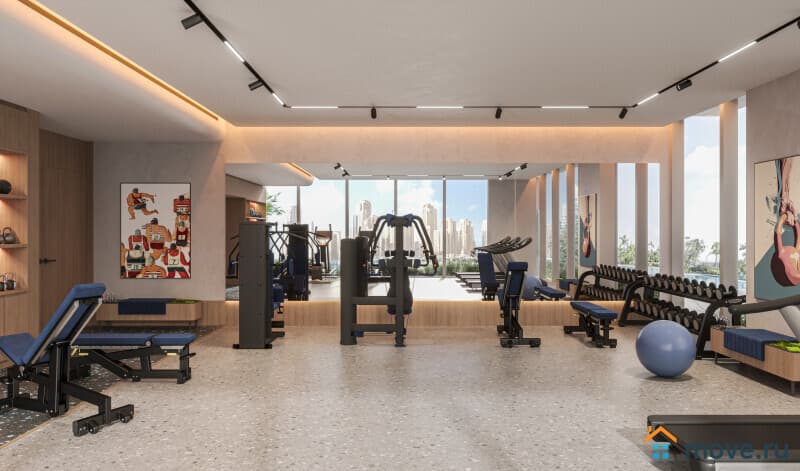 студия, 38 м²