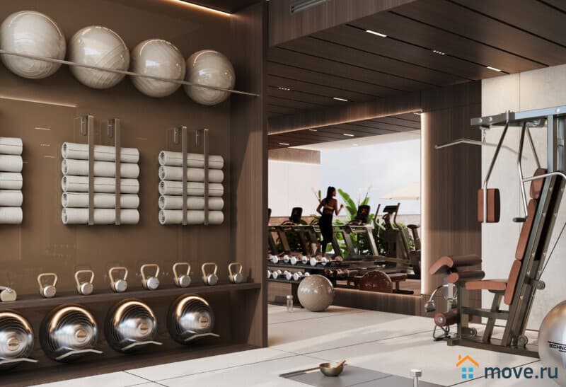1-комн. апартаменты, 44 м²