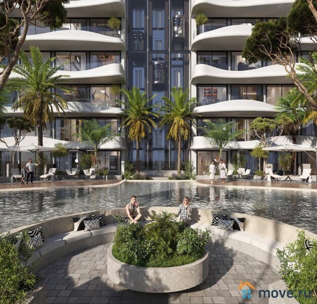 1-комн. апартаменты, 36 м²