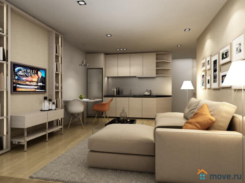 2-комн. квартира, 32.3 м²