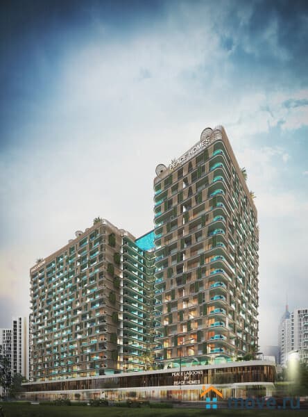 студия, 38 м²