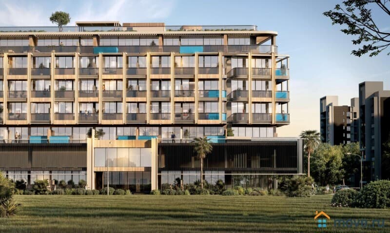 3-комн. апартаменты, 124 м²