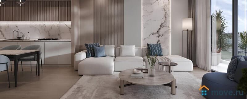 3-комн. апартаменты, 102 м²