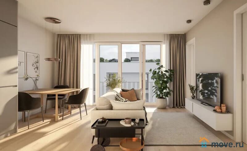 2-комн. квартира, 63.3 м²