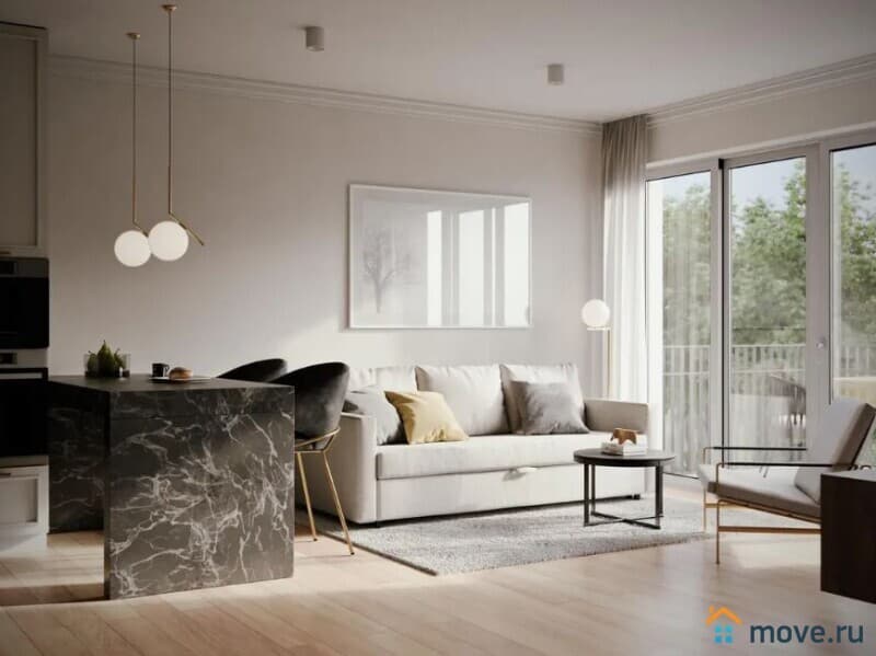 3-комн. квартира, 92 м²