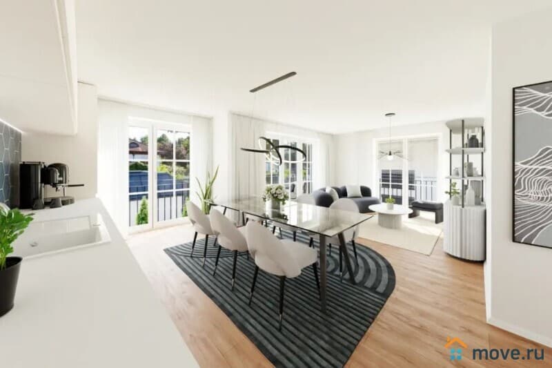3-комн. квартира, 115 м²