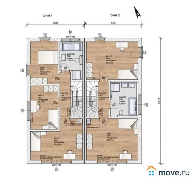 дом, 190 м², 4 сотки