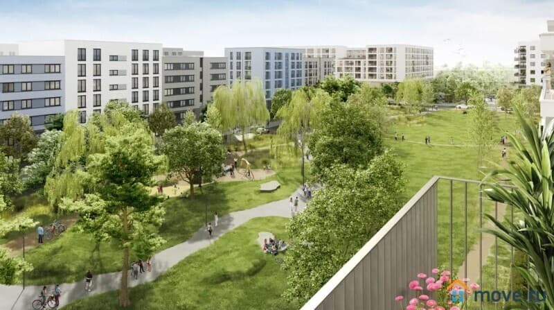 2-комн. квартира, 51.5 м²