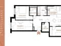 4-комн. квартира, 95.6 м²
