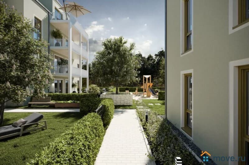 2-комн. квартира, 43.8 м²