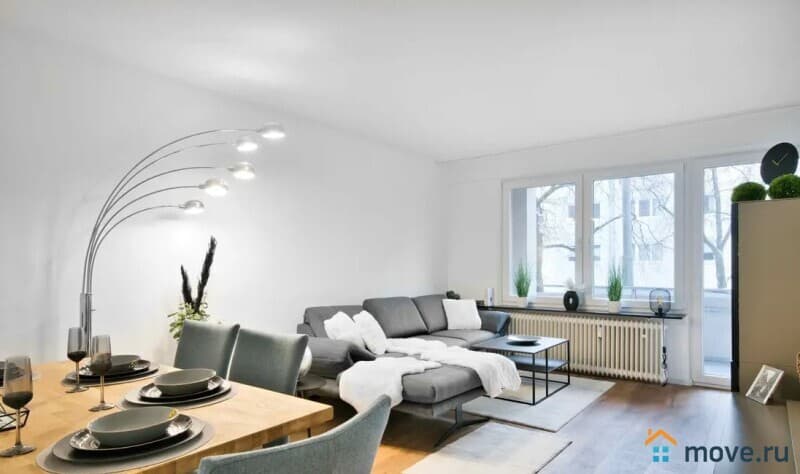 3-комн. квартира, 61.8 м²