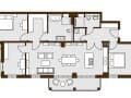 4-комн. квартира, 119.3 м²