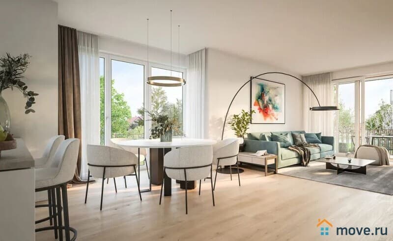 4-комн. квартира, 114.9 м²