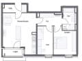 3-комн. квартира, 71.6 м²