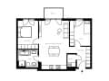3-комн. квартира, 76.2 м²