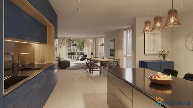 3-комн. квартира, 102.1 м²