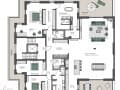 5-комн. пентхаус, 319.6 м²